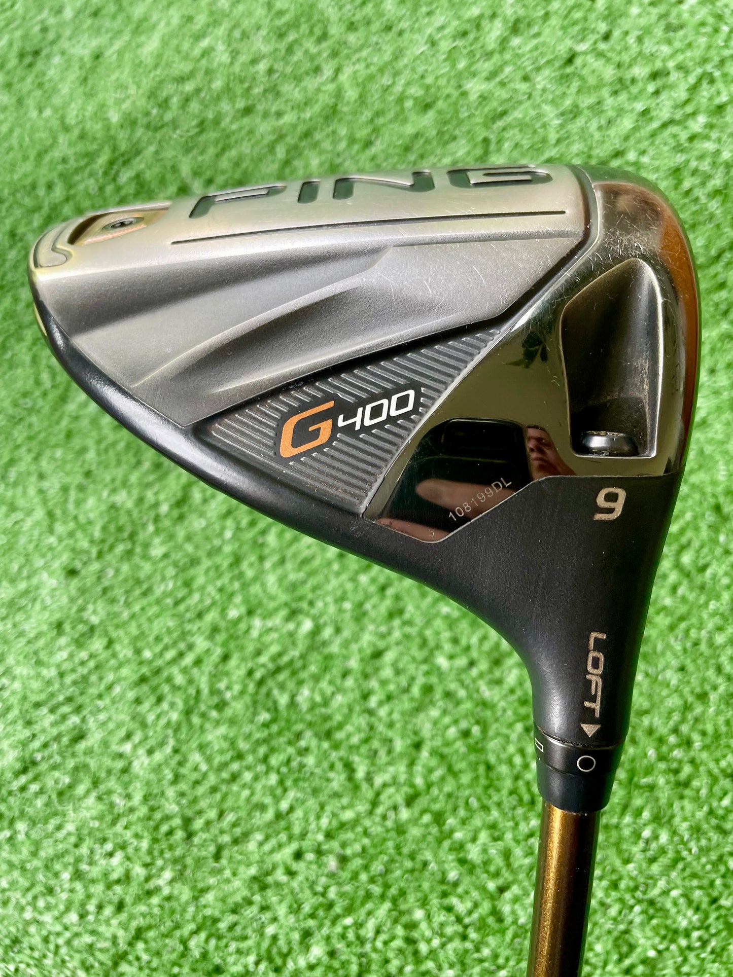 Ping G400 Driver 9 Degree Stiff Flex Right Handed Mens Golf Club