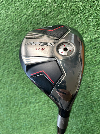 Callaway Apex UW Utility Wood 21 Degree Regular Flex Right Handed Mens Golf Club