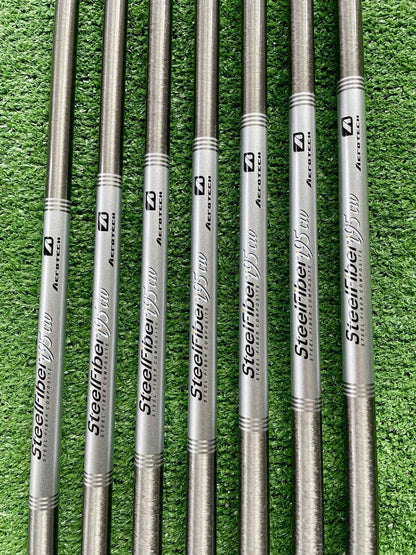 Titleist T150 Irons New Model 5-PW+GW Stiff Flex Aerotech Steelfiber Shafts