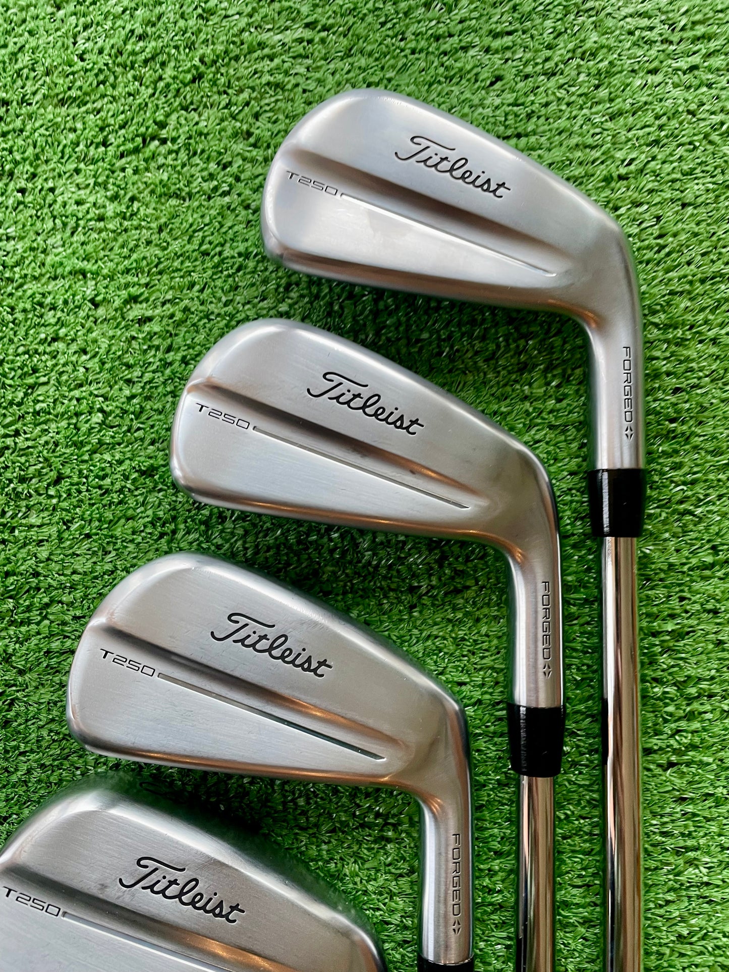Titleist T250 Irons New Model 5-PW Stiff Flex Right Handed Mens Golf Clubs