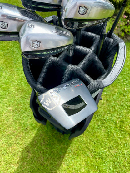 Wilson Launchpad Full Golf Set Including Bag & Putter Mens Golf Clubs