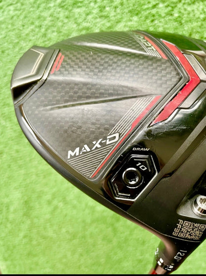 Cobra DS Adapt Max D Driver 12 Degree Stiff Flex Right Handed Mens Golf Club