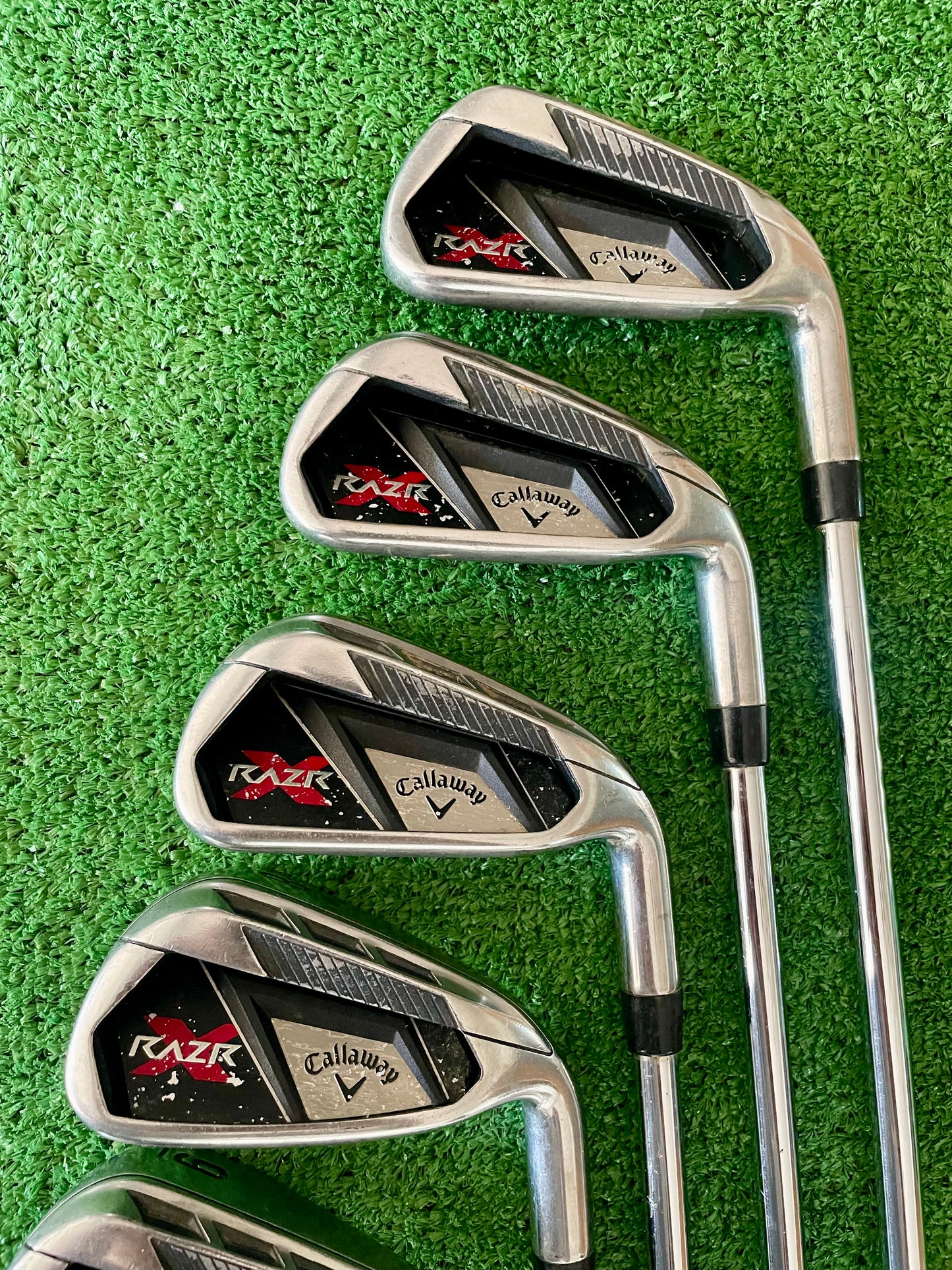 Callaway Razr X Irons 5-SW Regular Flex Right Handed Mens Golf Clubs