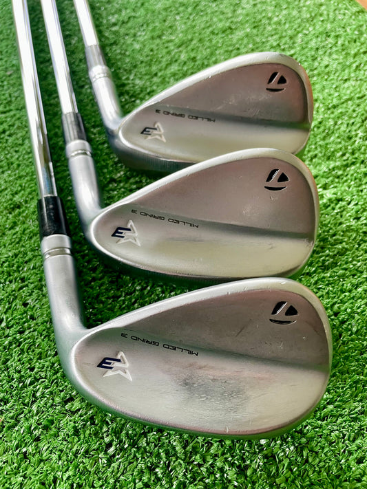 Taylormade MG3 Wedge Set 46 52 58 Extra Stiff Flex Right Handed Mens Golf Clubs