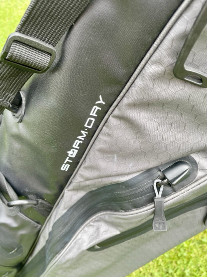 Taylormade Storm Dry Waterproof Golf Carry Bag Grey Black