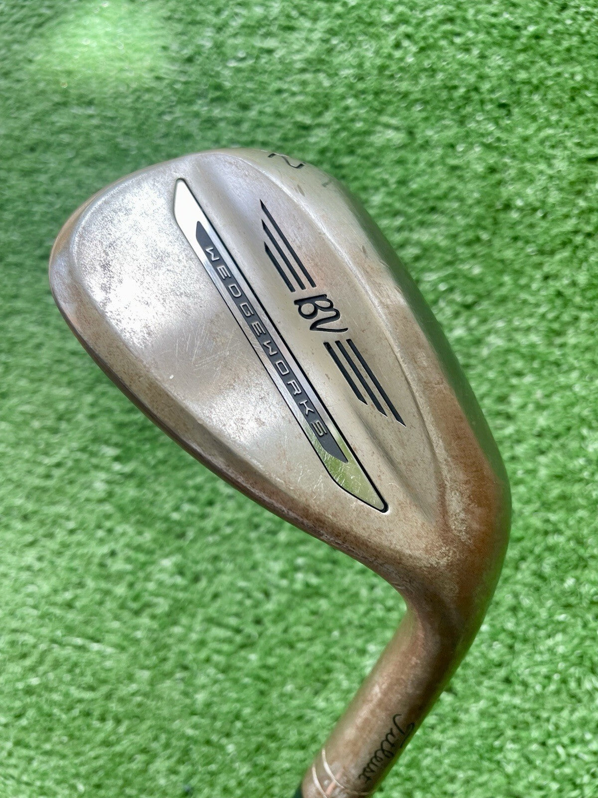 Titleist Vokey Wedgeworks Raw Lob Wedge 62 M Extra Stiff Flex RH Mens Golf Club