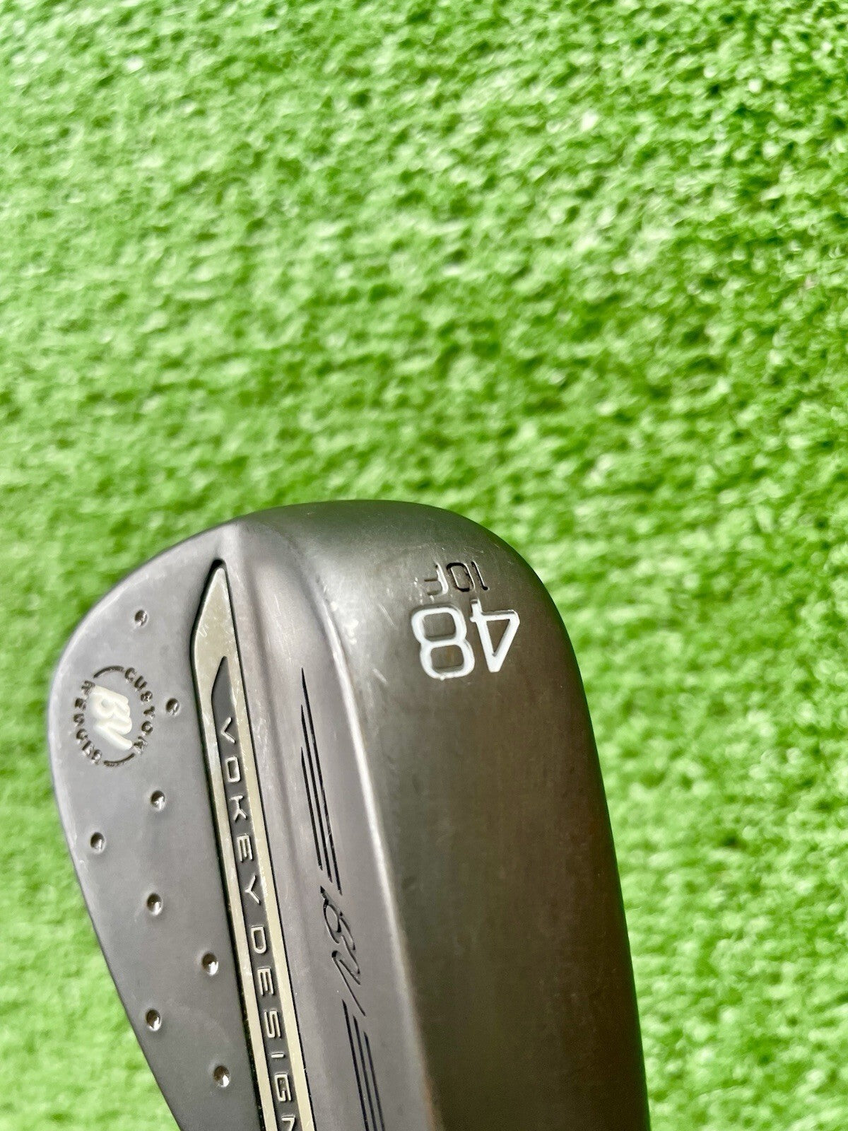 Titleist Vokey SM11 Custom Black Gap Wedge 48 10F Extra Stiff Mens Golf Clubs