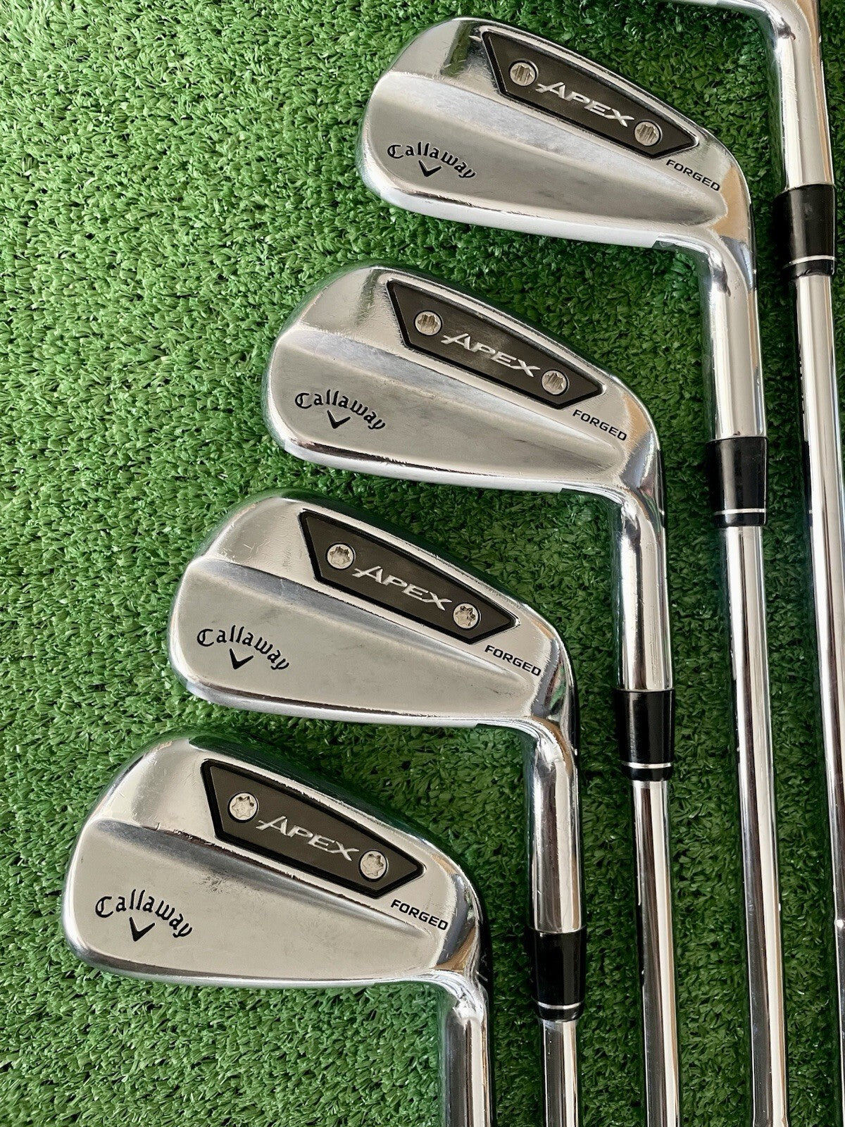 Callaway Ai150 Forged Irons 4-PW Stiff Flex Steel Right Handed Mens Golf Clubs