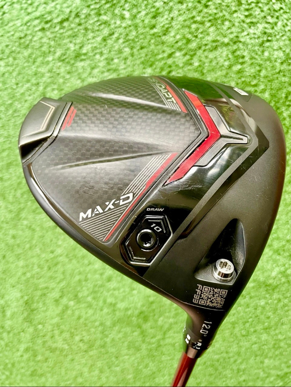 Cobra DS Adapt Max D Driver 12 Degree Stiff Flex Right Handed Mens Golf Club