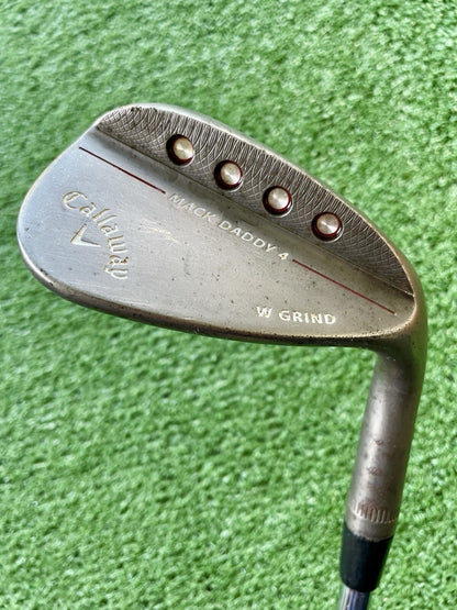 Callaway MD4 Raw Sand Wedge 54 12 Stiff Flex Right Hand Mens Golf Club
