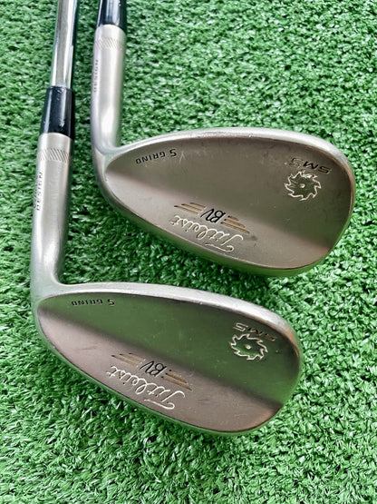 Titleist Vokey SM5 Wedge Set 54 60 Regular Flex Right Handed Mens Golf Clubs