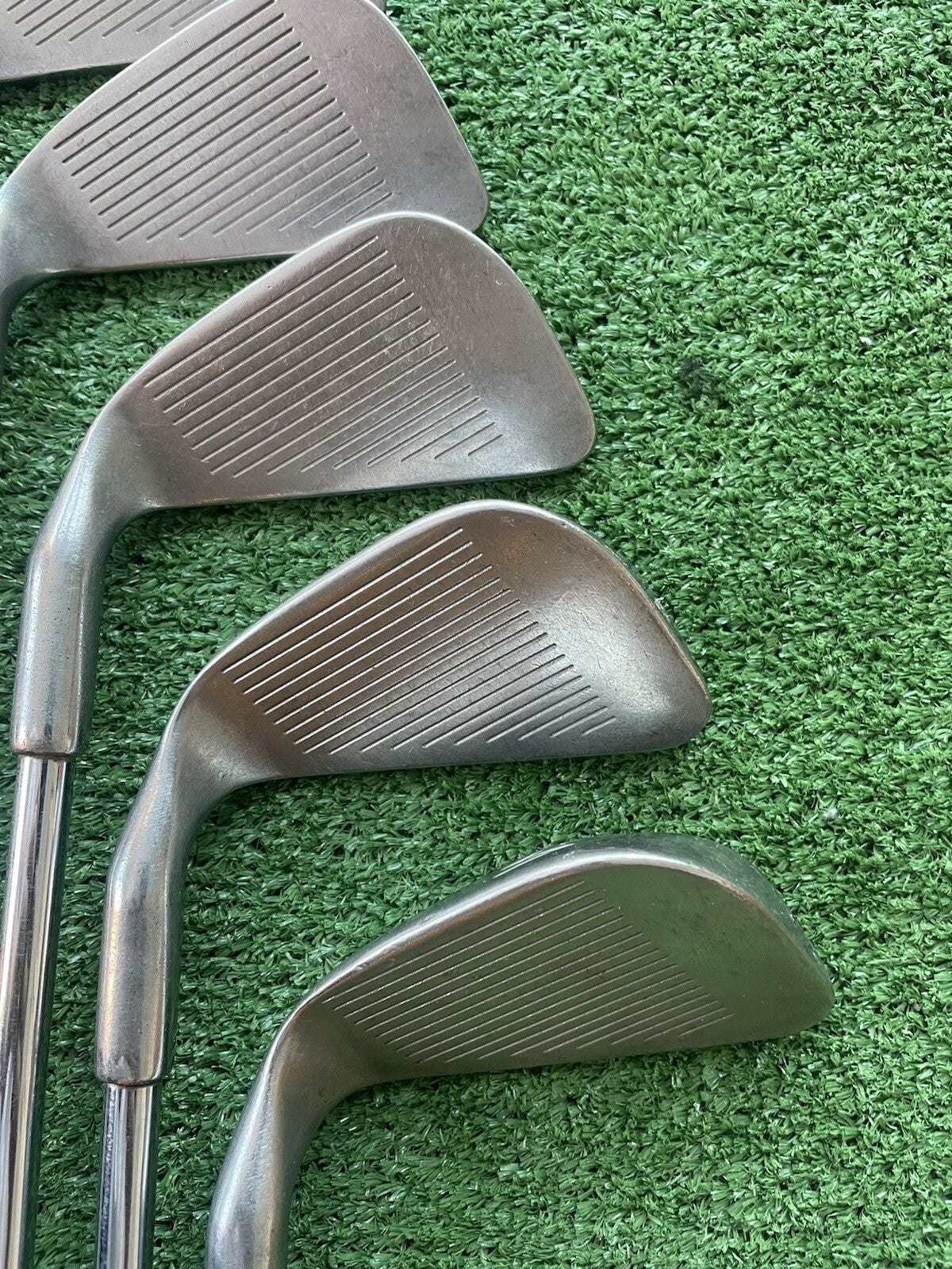 Vintage Ping Karsten 3 Irons 4-PW ZZ Lite Shafts Rare Missing 8 Iron