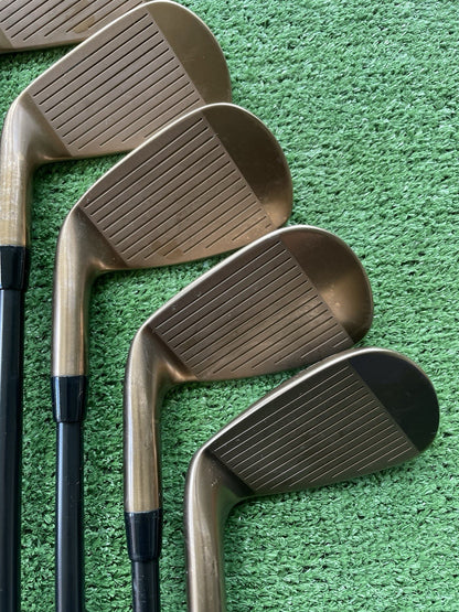 Titleist T250 Oil Can Limited Irons 6-PW Stiff Flex Right Handed Mens Golf Clubs