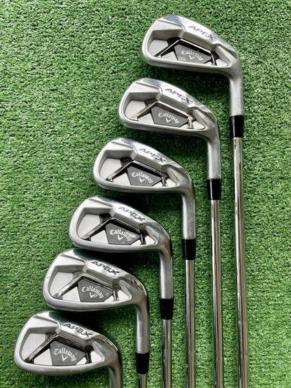 Callaway Apex 21 Forged Irons 6-PW+GW Stiff Flex Right Handed Mens Golf Clubs