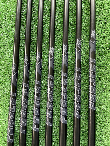 Titleist T100 / T150 Oil Can Limited Edition Combo Irons 4-PW Extra Stiff Flex Right Handed Mens Golf Clubs