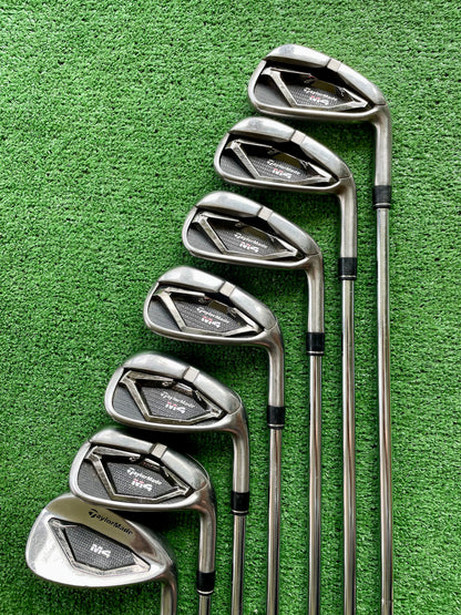 Taylormade M4 Irons 5-SW Regular Flex Right Handed Mens Golf Clubs