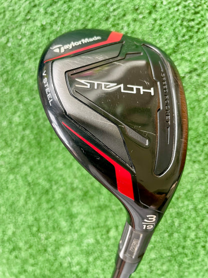Taylormade Stealth Hybrid 3 Rescue 3H Stiff Flex Right Handed Mens Golf Club