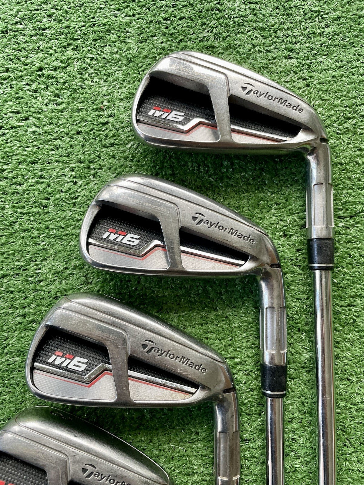Taylormade M6 Irons 5-PW Stiff Flex Right Handed Mens Golf Clubs