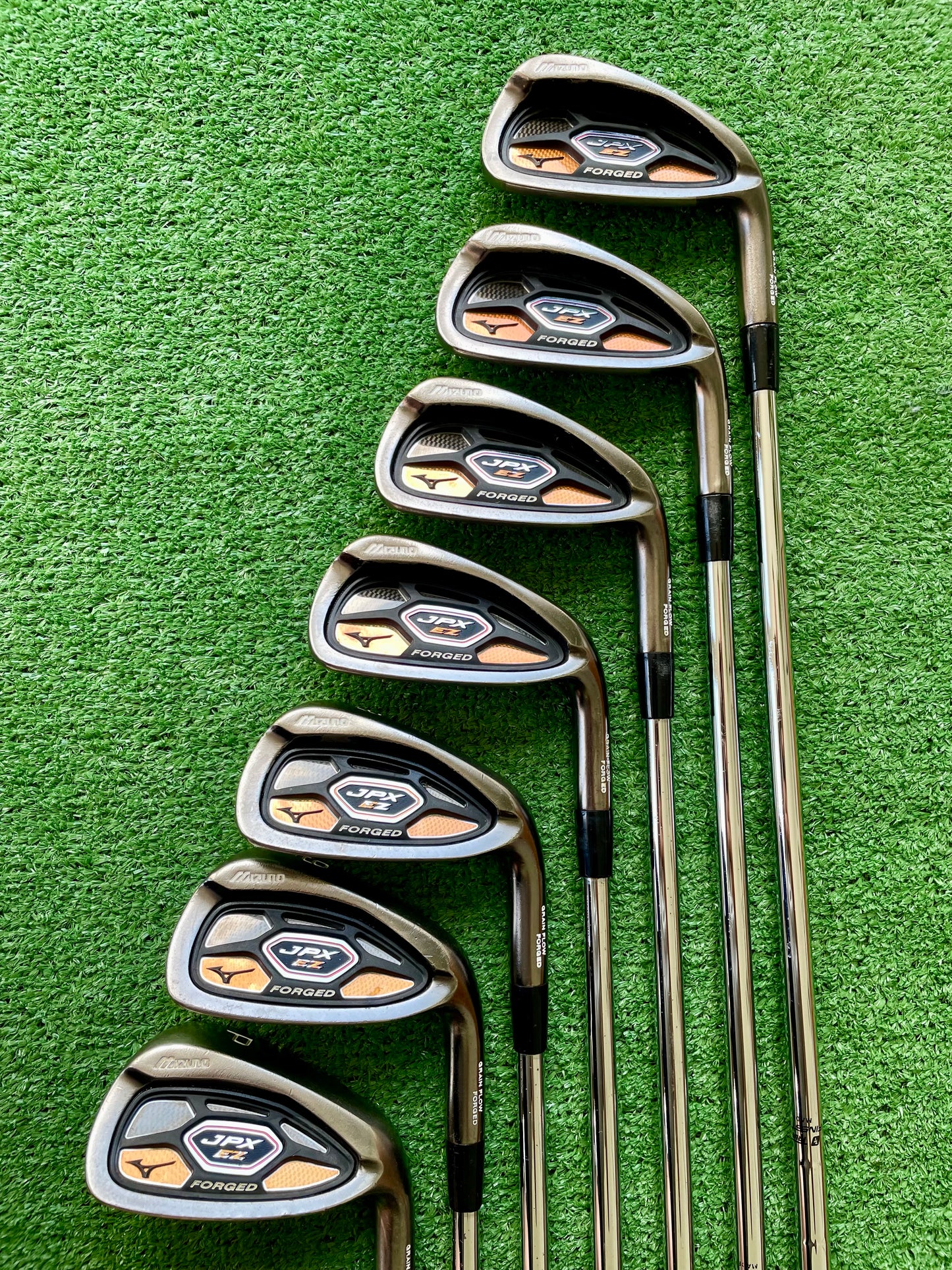 Mizuno EZ Forged Irons 4-PW Stiff Flex Right Handed Mens Golf Clubs