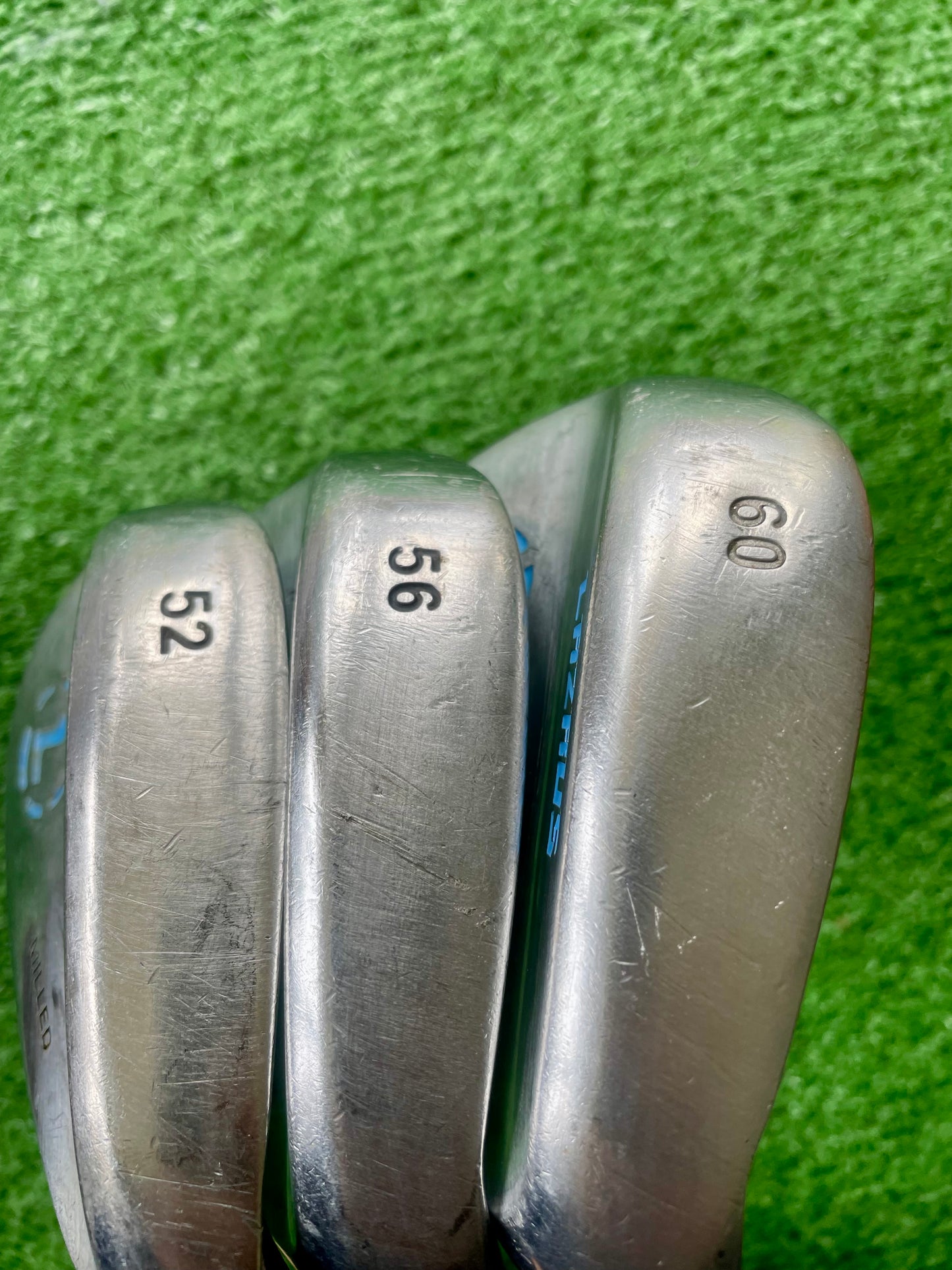 Lazarus Forged Wedge Set 52 56 60 Wedge Flex Right Handed Mens Golf Clubs