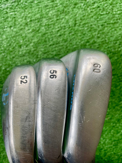 Lazarus Forged Wedge Set 52 56 60 Wedge Flex Right Handed Mens Golf Clubs