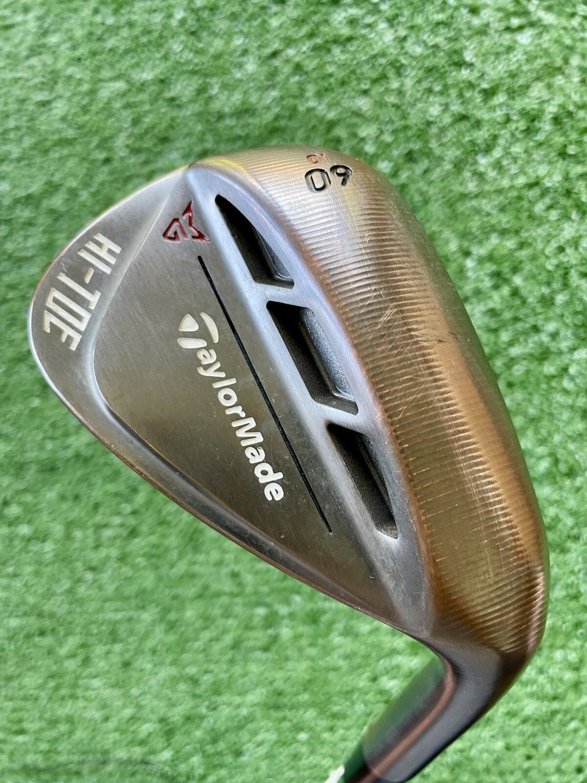 Taylormade Hi Toe Raw Lob Wedge 60 10 Wedge Flex Right Handed Mens Golf Club