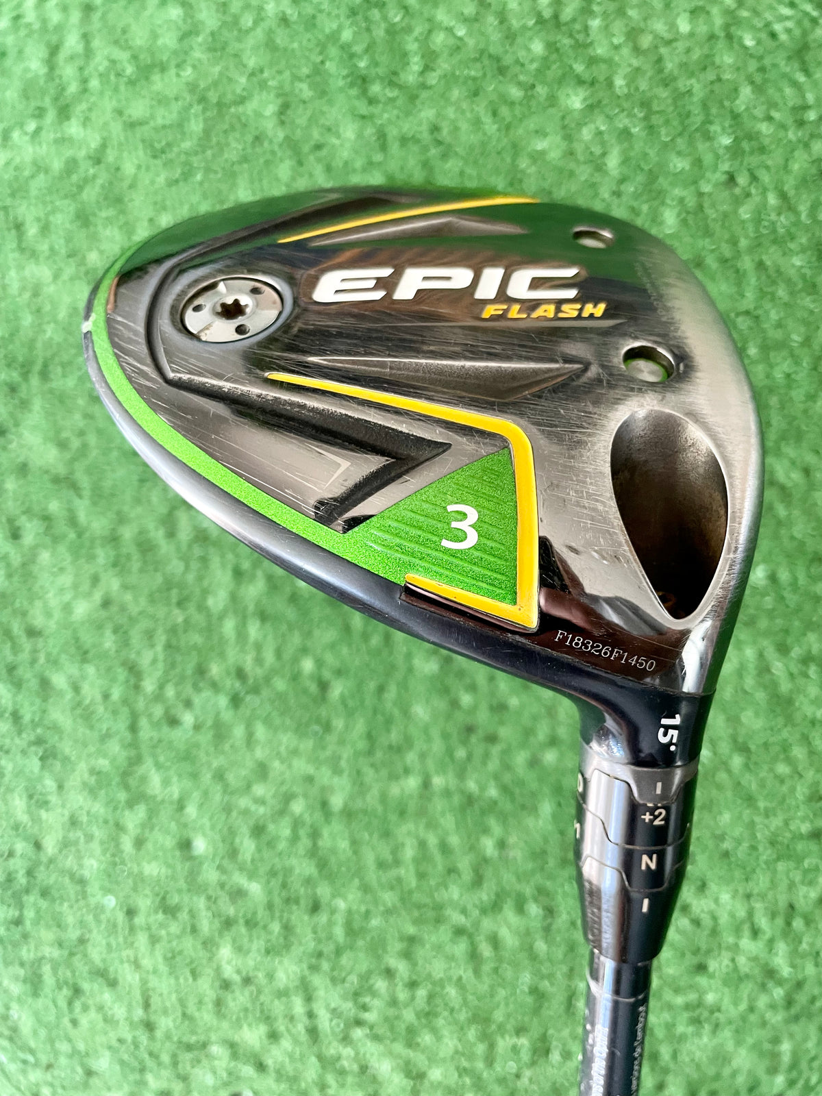Callaway Epic Flash Fairway 3 Wood Stiff Flex Right Handed Mens Golf Club