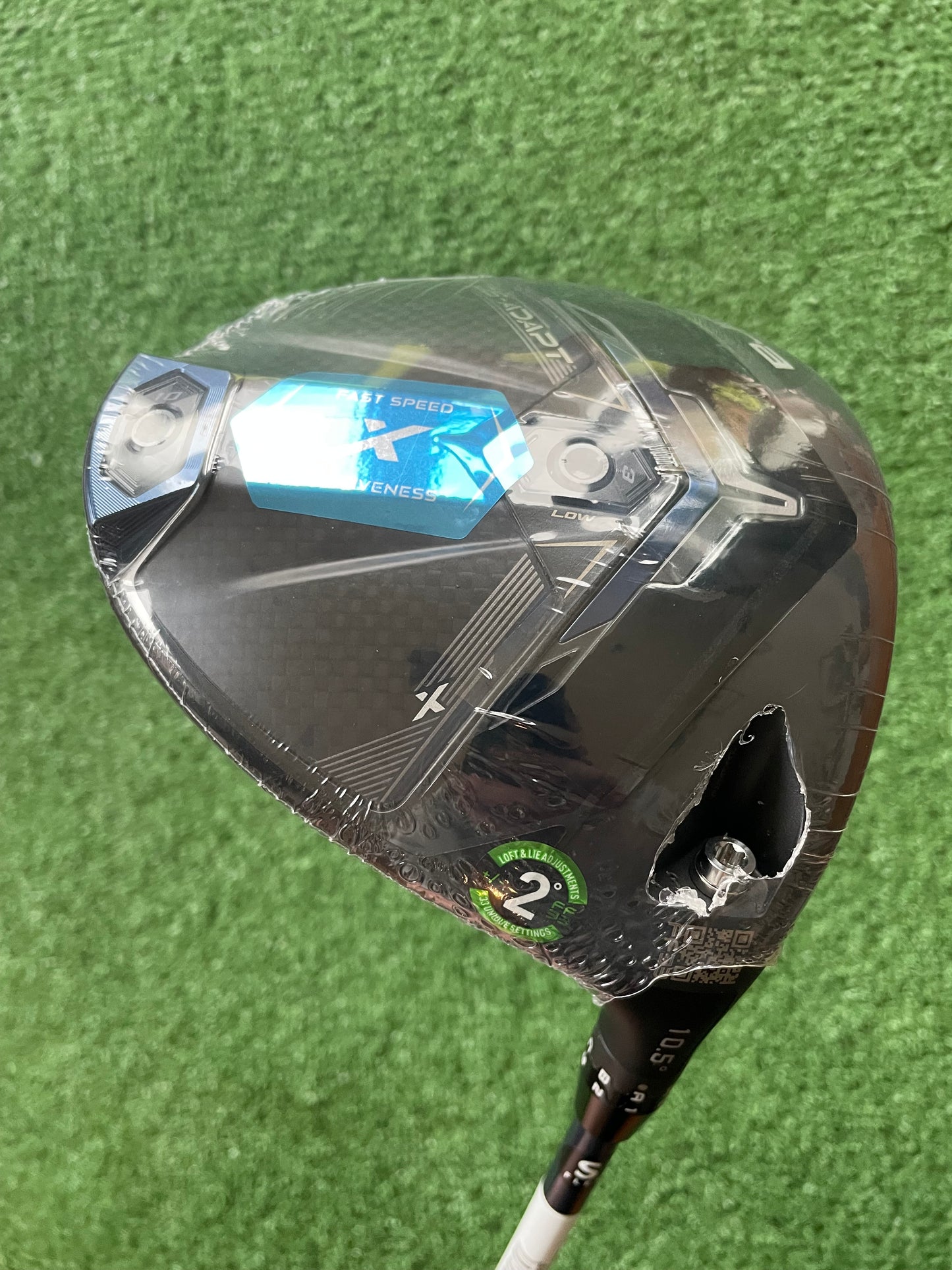 Cobra DS Adapt X Driver 10.5 Degree Stiff Flex Right Handed Mens Golf Club