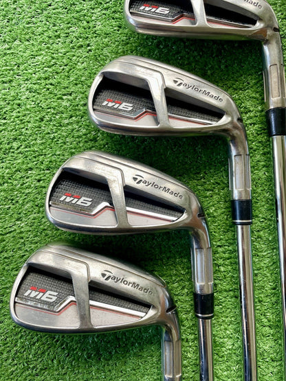 Taylormade M6 Irons 5-PW Stiff Flex Right Handed Mens Golf Clubs
