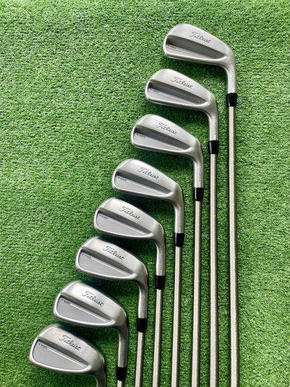 Titleist T150 T100 Combo Irons New Model 4-GW Stiff Aerotech Steelfiber Shafts