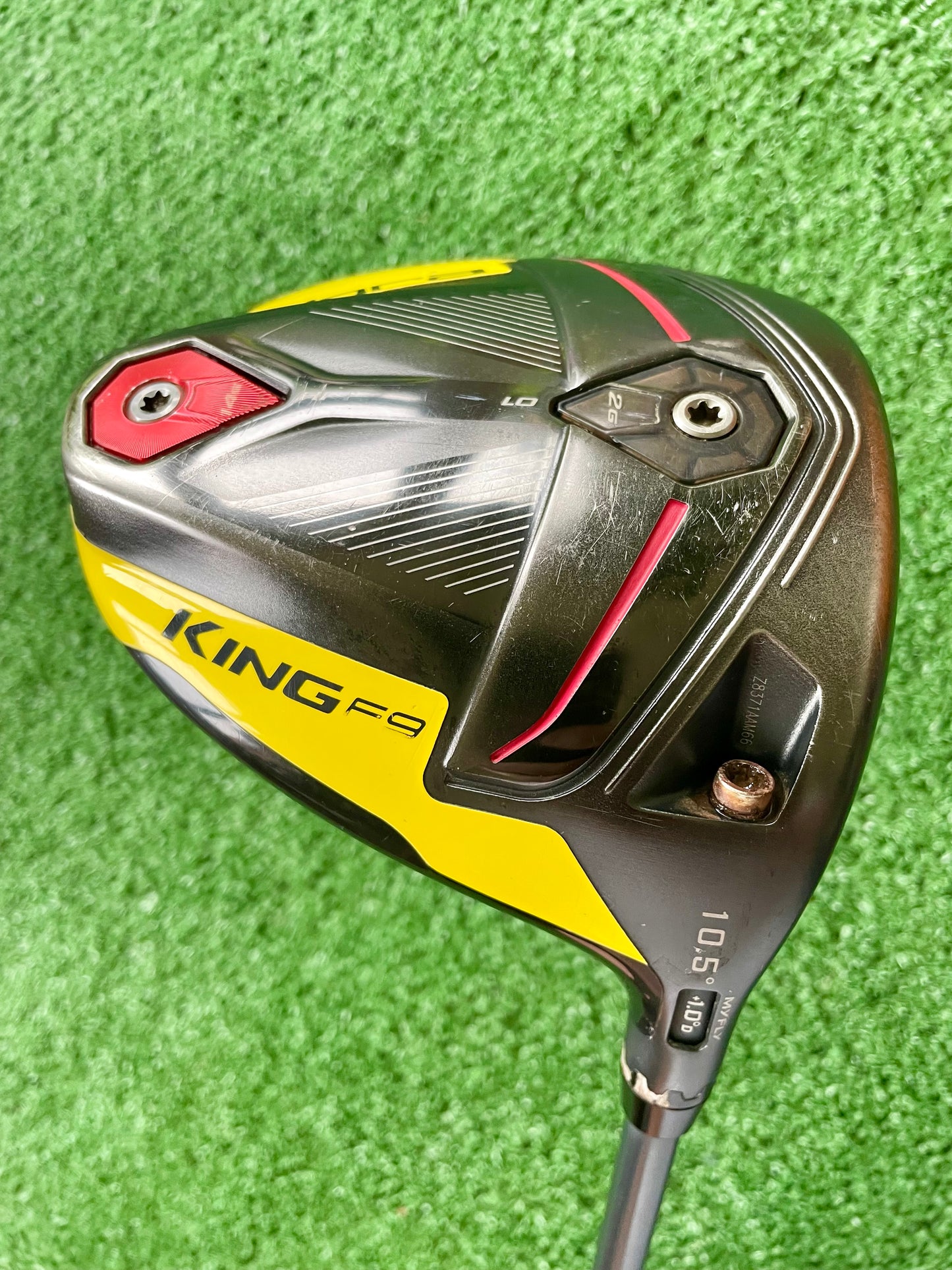 Cobra F9 Driver 10.5 Degree Stiff Flex Right Handed Mens Golf Club