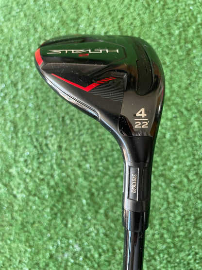 Taylormade Stealth 2 Hybrid 4 Rescue Regular Flex Right Handed Mens Golf Club