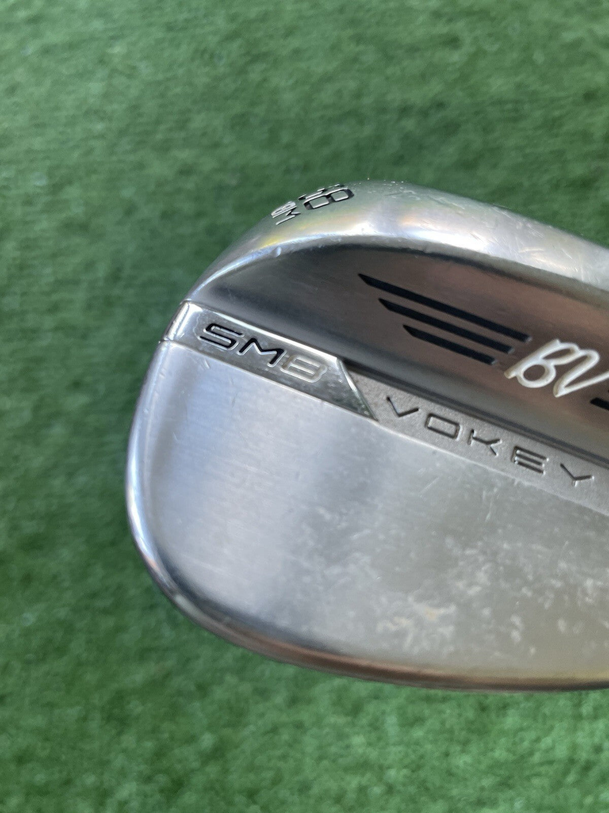 Titleist Vokey SM8 Lob Wedge 58 08M Stiff Flex Right Hand Mens Golf Clubs