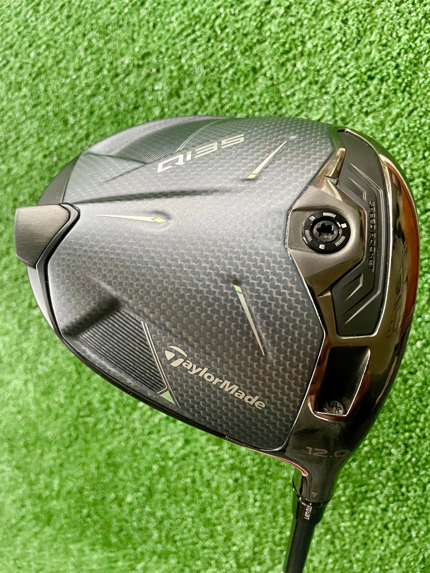 Taylormade Qi35 Driver 12 Degree Senior Flex Right Handed Mens Golf Club