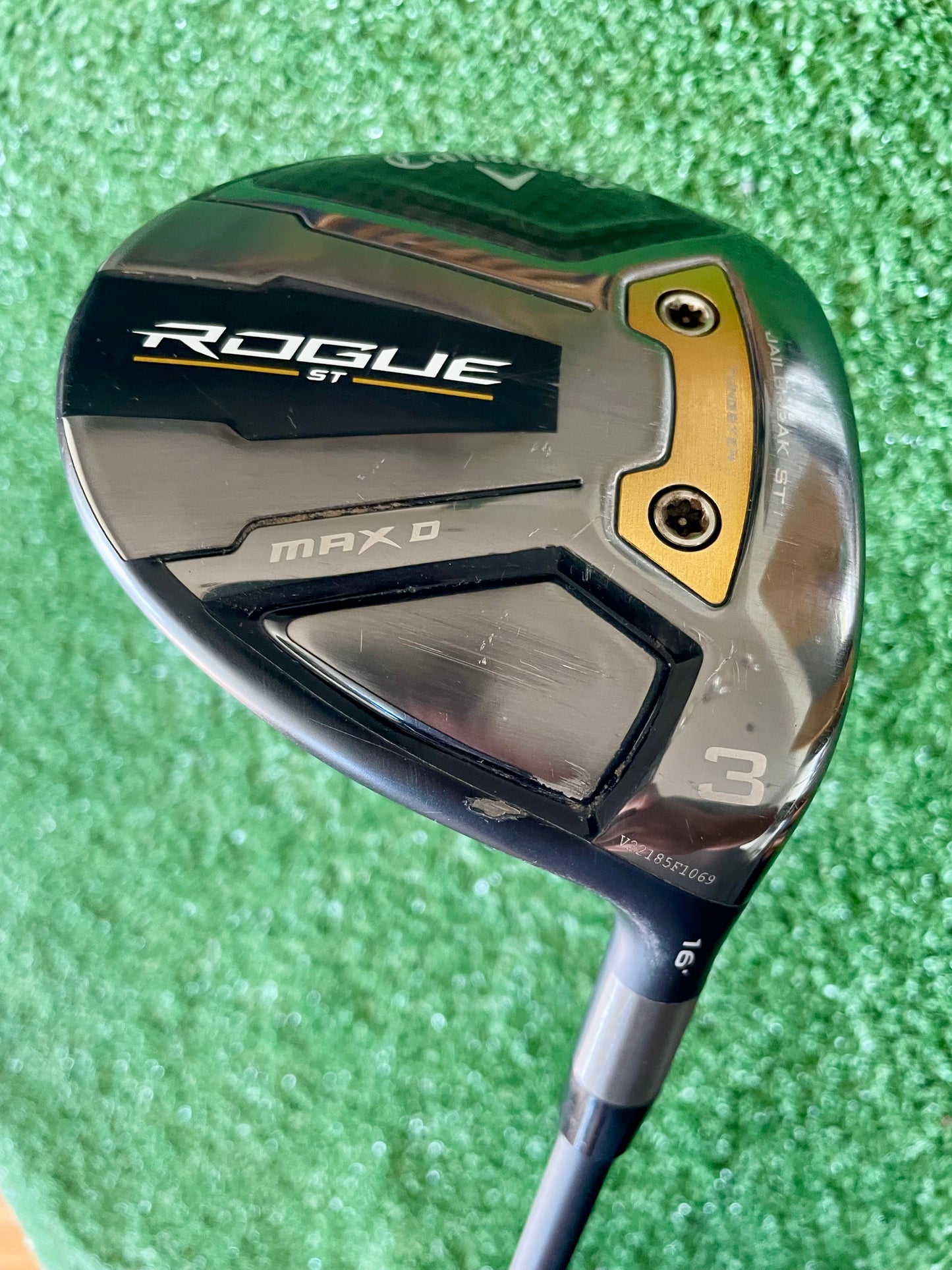 Callaway Rogue ST Max D Fairway 3 Wood Regular Flex Right Handed Mens Golf Club