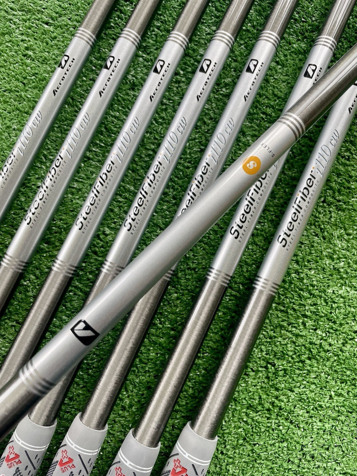 Titleist T150 T100 Combo Irons New Model 4-GW Stiff Aerotech Steelfiber Shafts