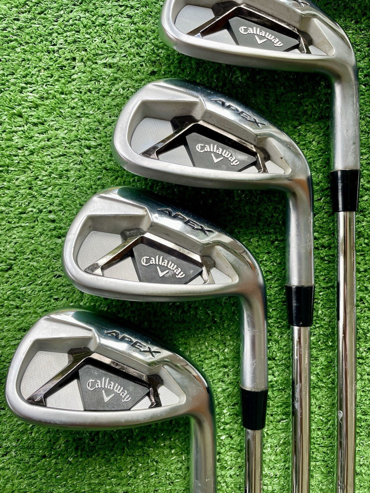Callaway Apex 21 Forged Irons 6-PW+GW Stiff Flex Right Handed Mens Golf Clubs