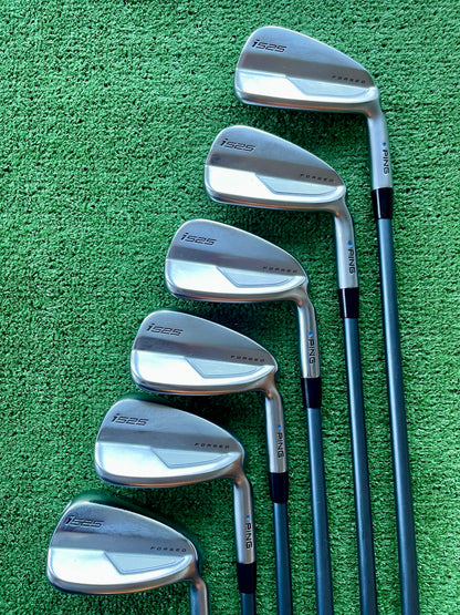 Ping i525 Forged Irons 6-PW+UW Senior Flex Graphite Right Handed Mens Golf Clubs