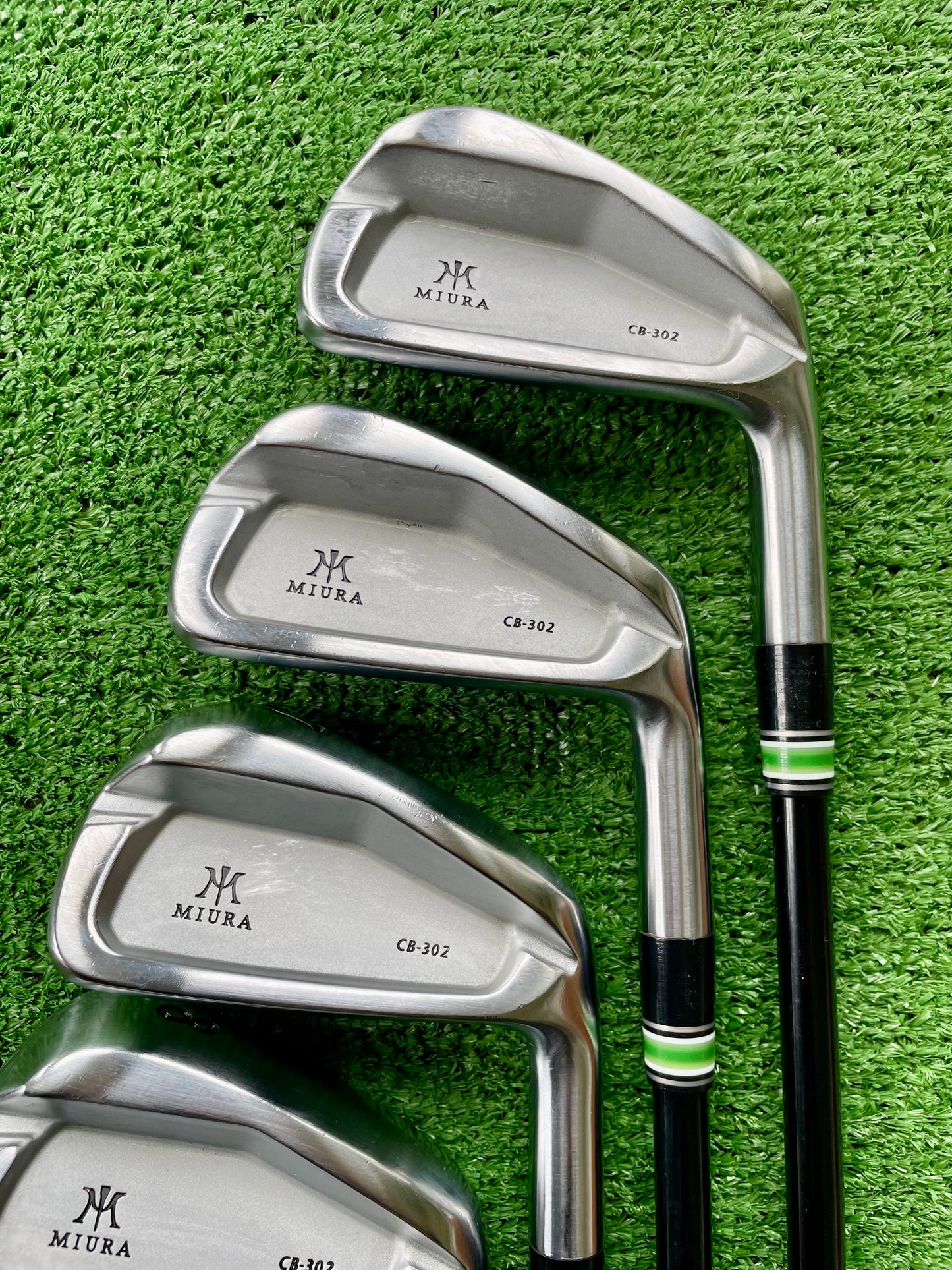 Miura CB 302 Forged Irons 5-PW Extra Stiff Tx Flex Graphite Right Handed Mens Golf Clubs