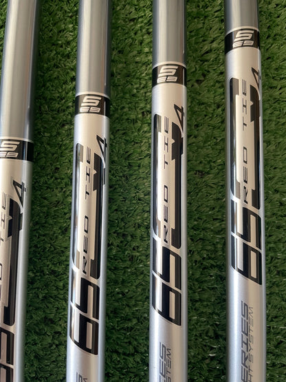 Cobra King Tec Irons 5-PW Stiff Flex Graphite Right Handed Mens Golf Clubs