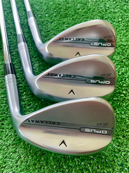 Callaway Opus SP Wedge Set 52 56 60 Regular Flex Right Handed Mens Golf Clubs