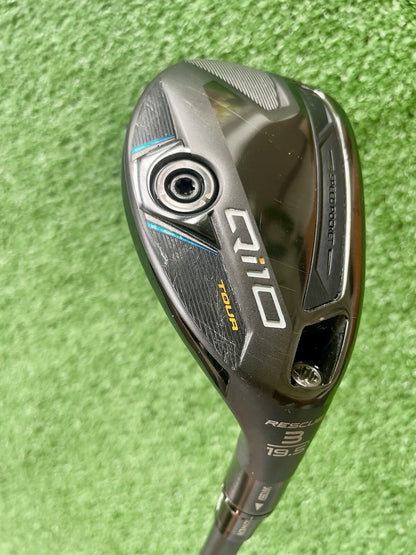 Taylormade Qi10 Tour Hybrid 3 Rescue 3H Stiff Flex Right Handed Mens Golf Club