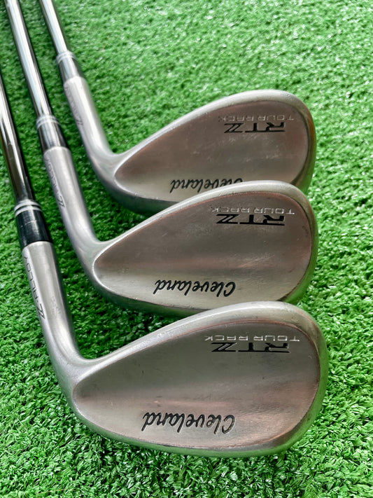 Cleveland RTZ Tour Rack Wedge Set 50 54 58 Wedge Flex Right Handed Mens Golf Clubs