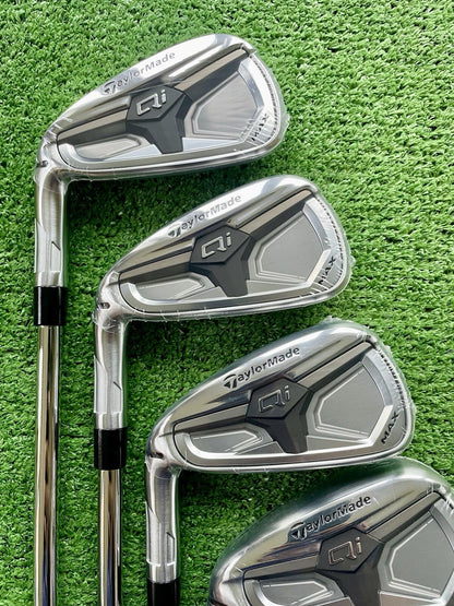 Taylormade Qi Max Irons 5-PW Regular Flex Left Handed Mens Golf Clubs