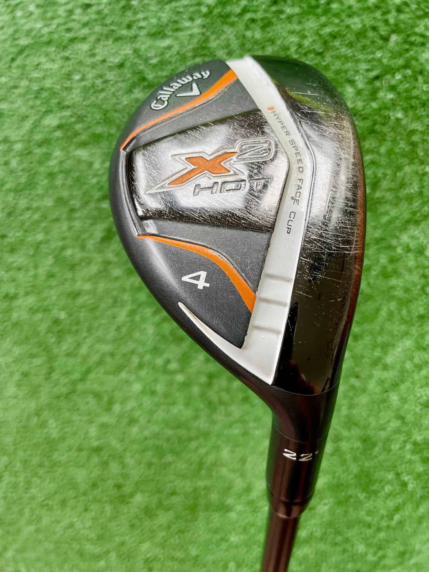 Callaway X2 Hot Hybrid 4 Rescue Senior Flex Right Handed Mens Golf Club