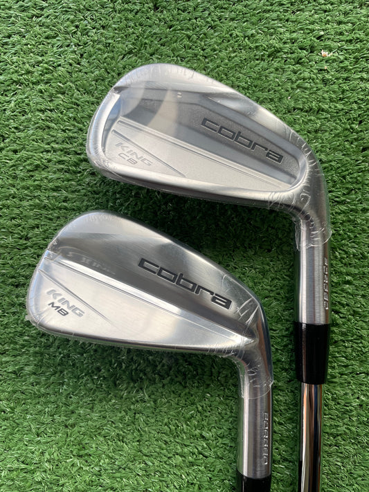 Cobra King CB MB Combo Irons 5-PW Stiff Flex Right Handed Mens Golf Clubs