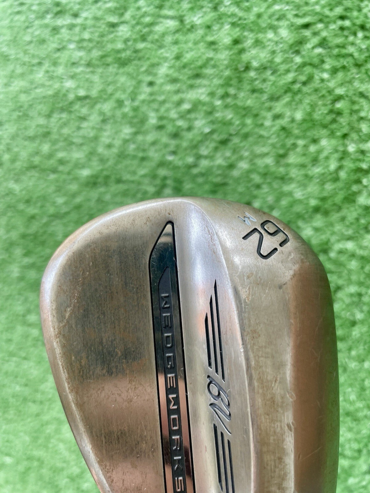 Titleist Vokey Wedgeworks Raw Lob Wedge 62 M Extra Stiff Flex RH Mens Golf Club