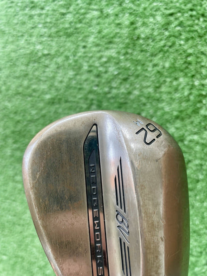 Titleist Vokey Wedgeworks Raw Lob Wedge 62 M Extra Stiff Flex RH Mens Golf Club