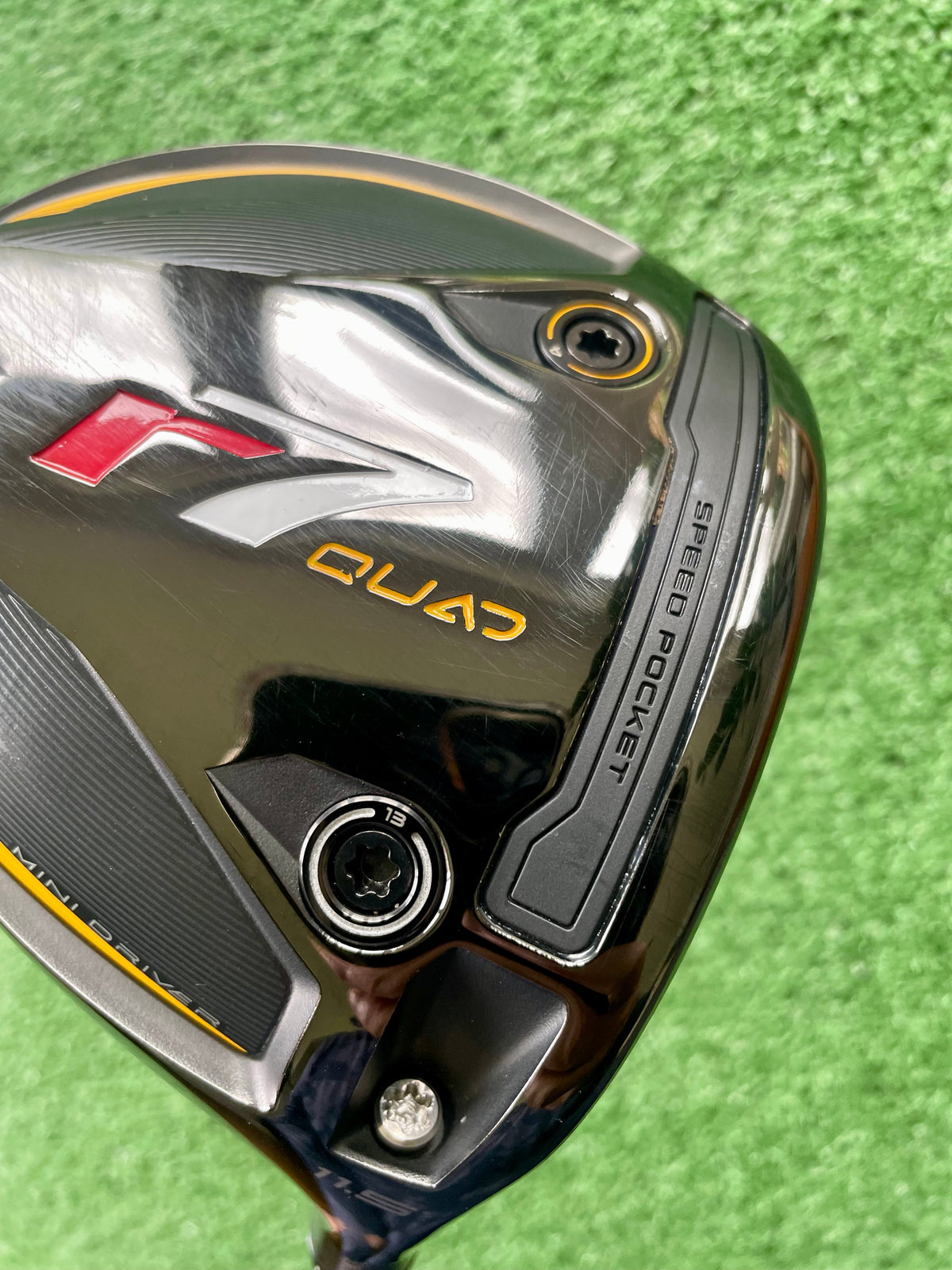 Taylormade R7 Quad Mini Driver 11.5 Degree Regular Flex Right Handed Mens Golf Club