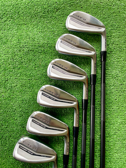 Cobra Forged Tec X Irons 5-PW Stiff Flex Graphite Right Handed Mens Golf Clubs